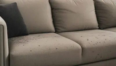 Betriebshaftpflicht für Schornsteinfeger deckt Sachschäden ab wie z.B. Rußflecken auf Möbeln.