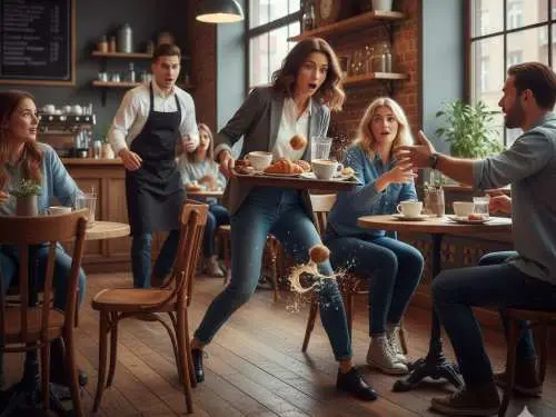 Betriebshaftpflicht für Cafe schützt bei Personenschaden