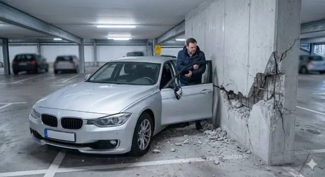 Die Betriebshaftpflicht für Parkhaus., Parkplatzbetreiber übernimmt Kosten für Mietsachschaden.