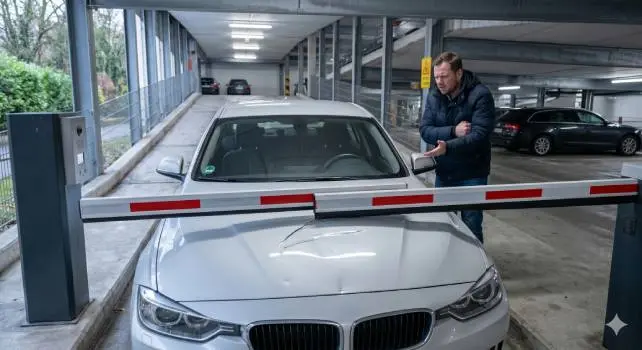 Die Betriebshaftpflicht für Parkhaus., Parkplatzbetreiber übernimmt Kosten für Sachschaden.