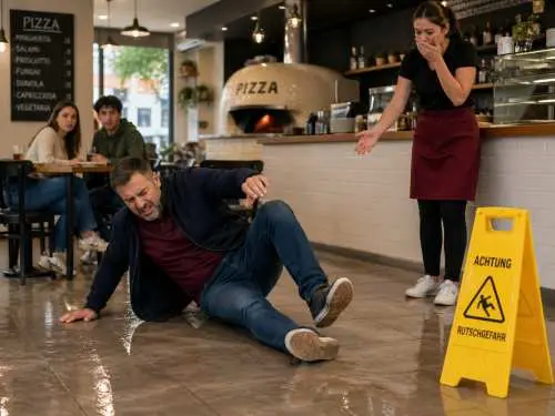 Die Betriebshaftpflicht für Pizzeria deckt Personenschaden ab.